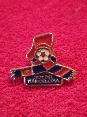 Insigna fotbal - FC BARCELONA foto