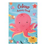 Carte de colorat cu activitati - ocean