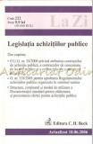 Legislatia Achizitiilor Publice - Actualizat 10.06.2006