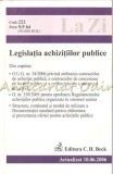 Cumpara ieftin Legislatia Achizitiilor Publice, Ed. C.H. Beck, 2006, Bucuresti, ISBN 978-973-655-948-8, Drept, Actualizata