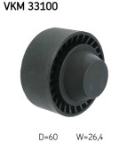 SKF VKM 33100 Rola ghidare/conducere, curea transmisie