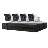 Sistem supraveghere Full HD Hilook, 4 camere 2MP, IR 20m, IP66, DVR 4 canale, 2MP, HDTVI, Detectie miscare SafetyGuard Surveillance