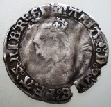 G.020 MAREA BRITANIE ANGLIA MARY TUDOR I BLOODY 1516-1558 1 GROAT ARGINT