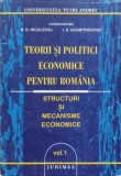 Teorii si Politici Economice pt Romania Vol.1, Junimea, Economie, Marketing, 2001, Romana, Colectiv