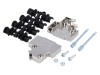 Carcasa D-Sub Ecranata MH CONNECTORS 45 Grade Plastic Cu Rasucire