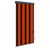 VidaXL Jaluzea tip rulou de exterior, portocaliu și maro, 80 x 250 cm 145954