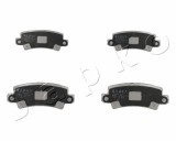Set placute frana spate JAPKO 51257
