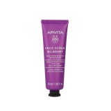 Apivita Masca exfolianta pentru luminozitate cu extract din afine, 50ml