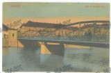 5483 - LUGOJ, Timis, Bridge, Romania - old postcard - used - 1910