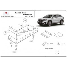 Scut metalic diferential Suzuki S-Cross 2021-prezent