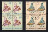 Timbre Romania 1961 Instrumente Muzicale CTO (3 Imagini) - Colectie Filatelie