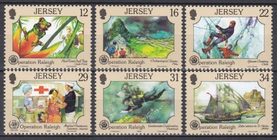 Jersey 1988 - Operațiunea Raleigh, MNH foto