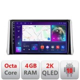 Navigatie Toyota Rav4 2018- C-RAV4 Android Octa Core Ecran 2K QLED GPS 4G 4+32GB 360 KIT-RAV4+EDT-E409-2K v1 CarStore Technology