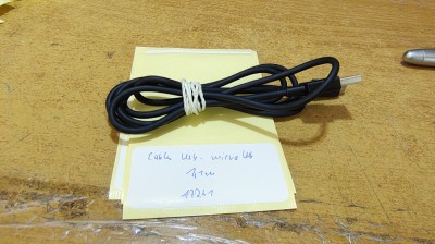 Cablu Usb - micro Usb 1.1m #A7261 foto
