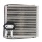 Evaporator aer conditionat Kia Picanto (TA), 2011-2017 motor 1.0; 1.2, benzina, full aluminiu brazat, 250x230x35 mm, iesire 14, 4 mm, intrare 14, 4 m