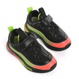 Cumpara ieftin Pantofi Sport De Copii Candy Negru cu Verde
