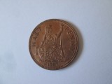 Jeton Half Penny podul metalic Gorge,muzeul jetoanelor 1987