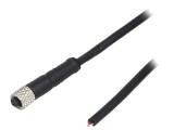 Conector M5 Mufă Mamă 4 PIN IP67 60V 1m