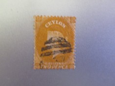 COLONII BRITANICE REGINA VICTORIA CEYLON=350