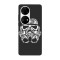 Husa compatibila cu Huawei P50 Pro model Stormtrooper face tattoo, Silicon, TPU, Viceversa