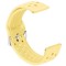 Curea din silicon, compatibila Honor Magic Watch 2 46mm, telescoape Quick Release, 22mm, Galben