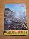 stiinta si tehnica august 1985-parcul national retezat,delta dunarii