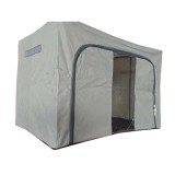 Cutie de depozitare Pliabila, Cadru Metalic, cu fermoar, 100 L, material Textil, 60 x 42 x 40 cm, suport de baza din plastic stabil, Gri deschis