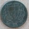 (A485) MONEDA DIN ARGINT PORTUGALIA - 2.5 ESCUDOS 1942, 3.5 GRAME, PURITATE 650