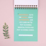 Notebook cadou pentru prieteni - Jurnal Chestii de facut pentru planeta | WonderStore