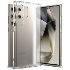 Husa Ringke Fusion pentru Samsung Galaxy S24 Ultra Mat Transparent