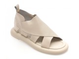 Sandale GRYXX albe, V931C28, din piele naturala