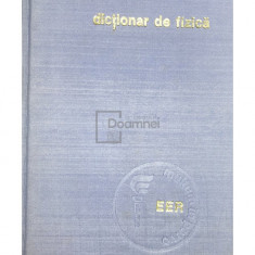 Ion Dima - Dicționar de fizică (editia 1972)