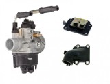 Carburator + Muzicuta + Gat Scuter Benelli K2 49cc 50cc Soc Manual Racire Aer, TMMP
