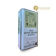 Ulei de Măsline Premium Extravirgin Presat la Rece de Categorie Superioară Le Ginestre 3L - Pasqualone