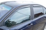 Paravanturi Auto Fata-Spate Nissan Juke 2010-2023, Set Complet, Montaj Cheder, Negru Transparent, Aerodinamice