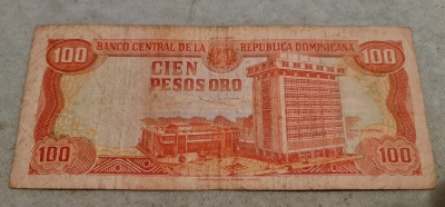 Republica Dominicana - 100 pesos 1994 foto