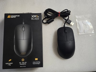 Mouse Endgame Gear Dark Reflex XM1R ultrausor, 70g, 19000dpi, USB foto