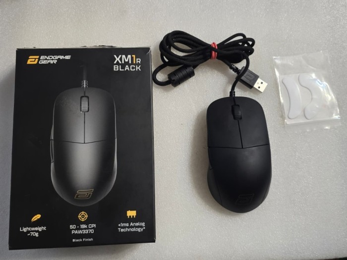 Mouse Endgame Gear Dark Reflex XM1R ultrausor, 70g, 19000dpi, USB