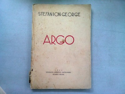 ARGO - STEFAN ION GEORGE foto