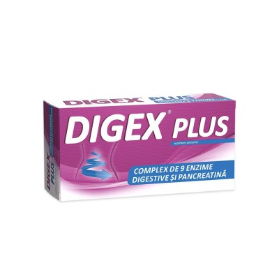 Digex Plus 20 comprimate gastrorezistente Fiterman foto