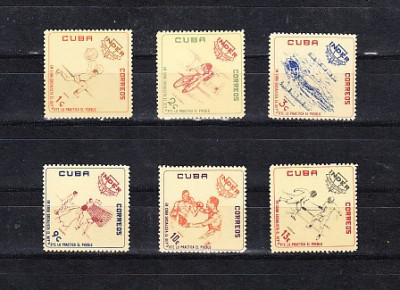 M2 TS1 2 - Timbre foarte vechi - Cuba - jocuri sportive foto