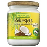 Unsoare de Cocos Rapunzel 200g, Presata la Rece, Ecologica, Dezodorizata - Grasime Alimentara Sanatoasa