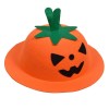 Pălărie Halloween, Model Dovleac, Portocaliu, 25.5x10cm, Oem