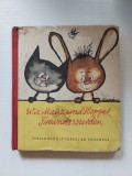 Wie Mauz und Hoppel Freunde wurden (1960-1970) Werner Klemke - Carte rară pentru copii, limba germană
