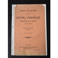 L. S. Kasso - Petru Manega un codificator uitat al Basarabiei tradusă de Ștefan Berechet 1923