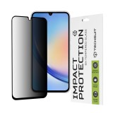 Techsuit - 111D Privacy Full&nbsp;Glue - Samsung Galaxy A34 5G - Black