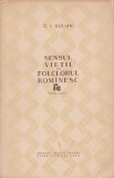C. I. Gulian - Sensul vietii in folclorul rominesc