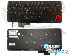 Tastatura Laptop Dell XPS 15Z L521X layout US fara rama enter mic iluminata backlit foto