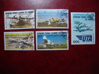 COMORE 1985 SERIE AVIATIE foto