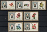 FUJEIRA 1971 - Flori si pesti + seic Mohamed / serie MNH, Stampilat